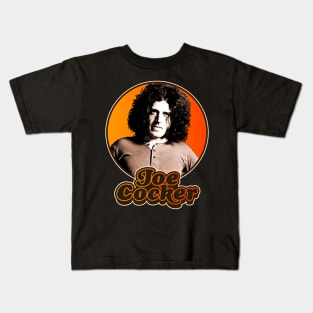 Retro Joe Cocker Tribute Kids T-Shirt